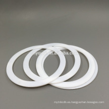 Sellos PTFE blanco Junta resistente al aceite alta temperatura viton arandela plana o anillos